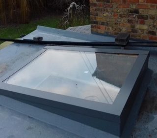 Monks town Glass Window